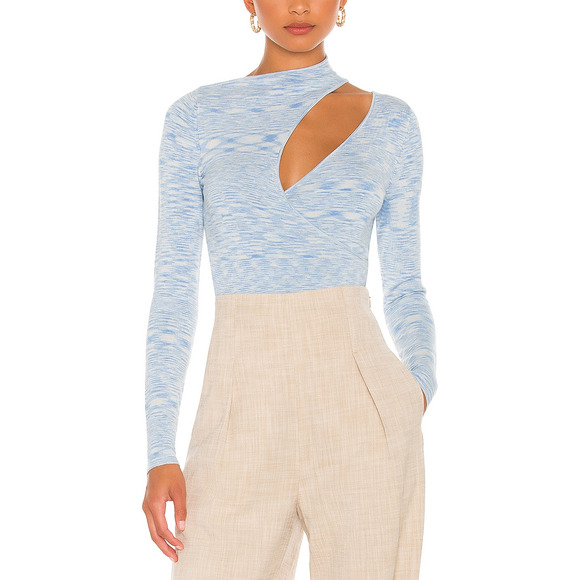 Atoir 'The Estella' Blue Suplice Blouse Top Size S - Picture 1 of 5